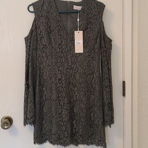 Keepsake cold shoulder dress
